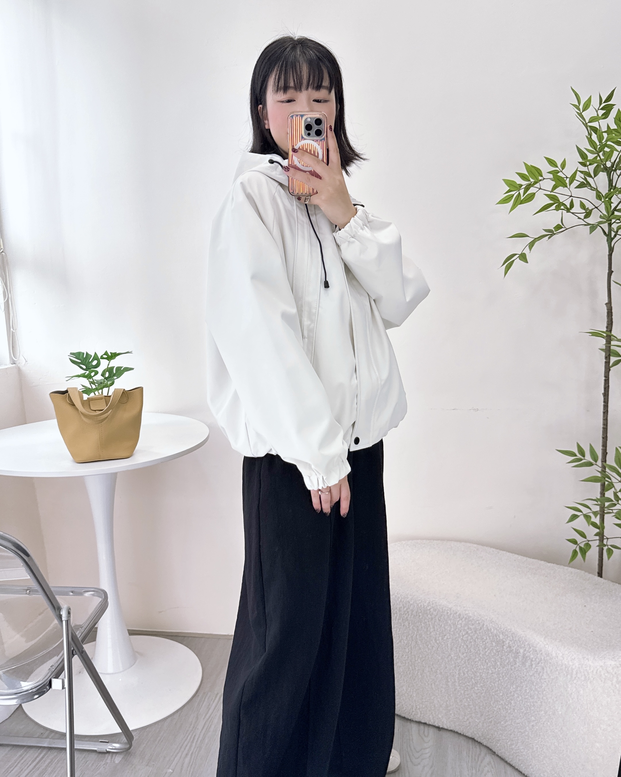 靚料超型防風有帽風褸 3色