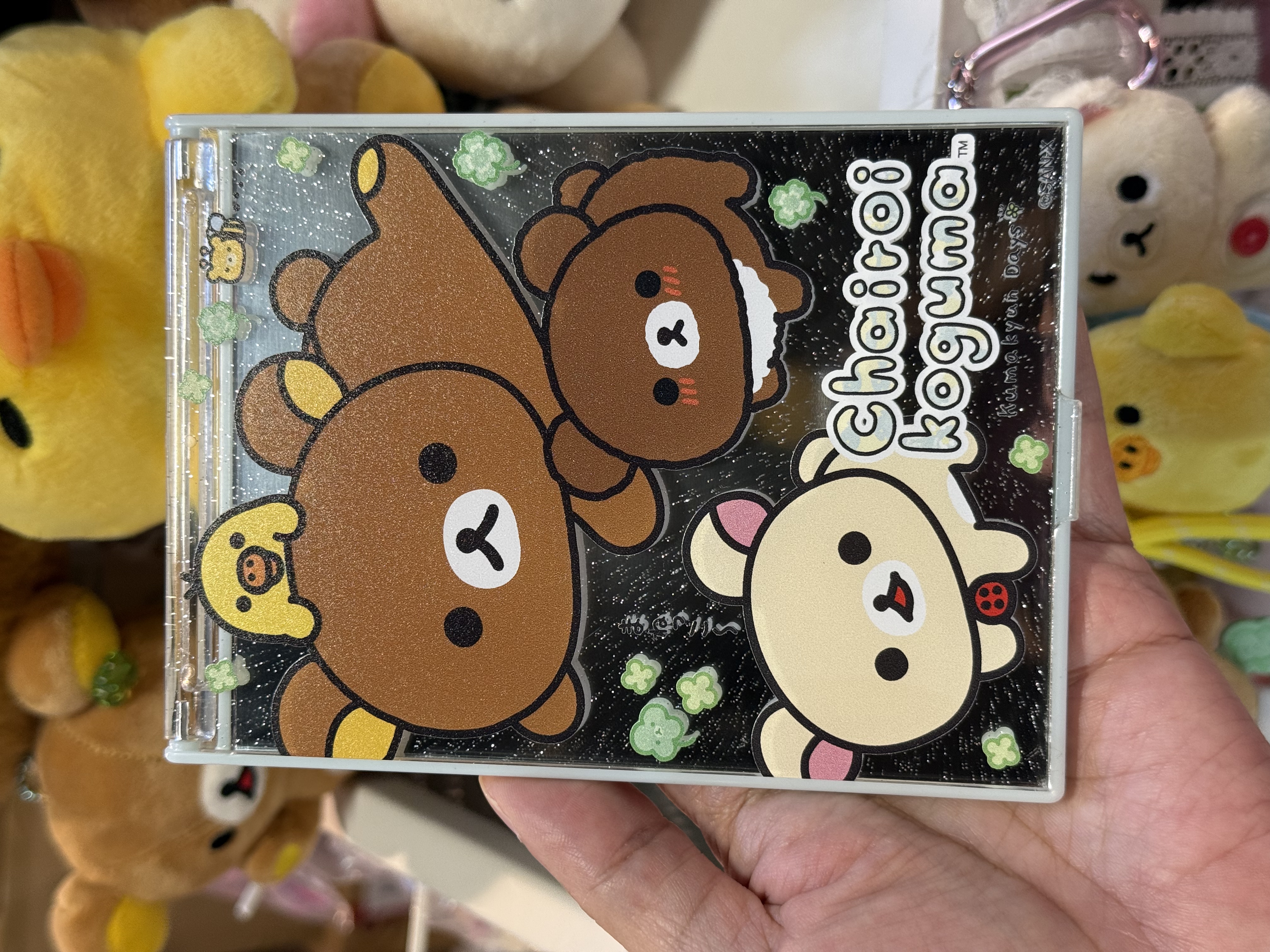 《現貨》全新小熊10週年紀念四葉草系列摺鏡