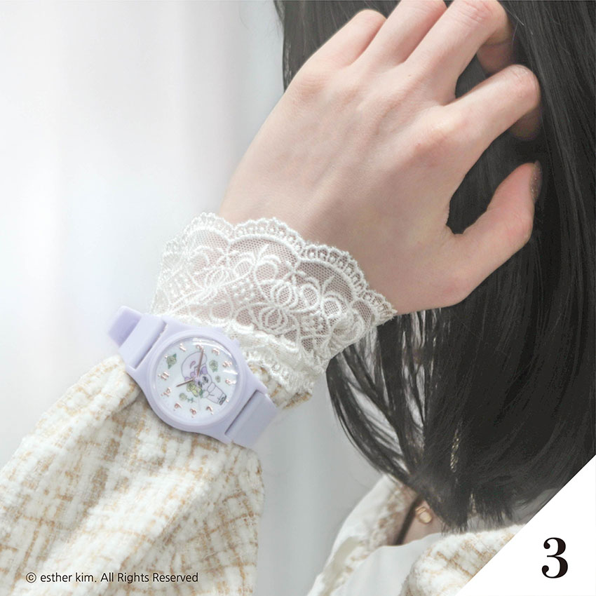 🆕【⭐訂購⭐】  🇯🇵日本直送 🌀#EstherBunny 粉彩色調 PVC手錶 [3款選] 🌀 [ELFD-0086][260710]