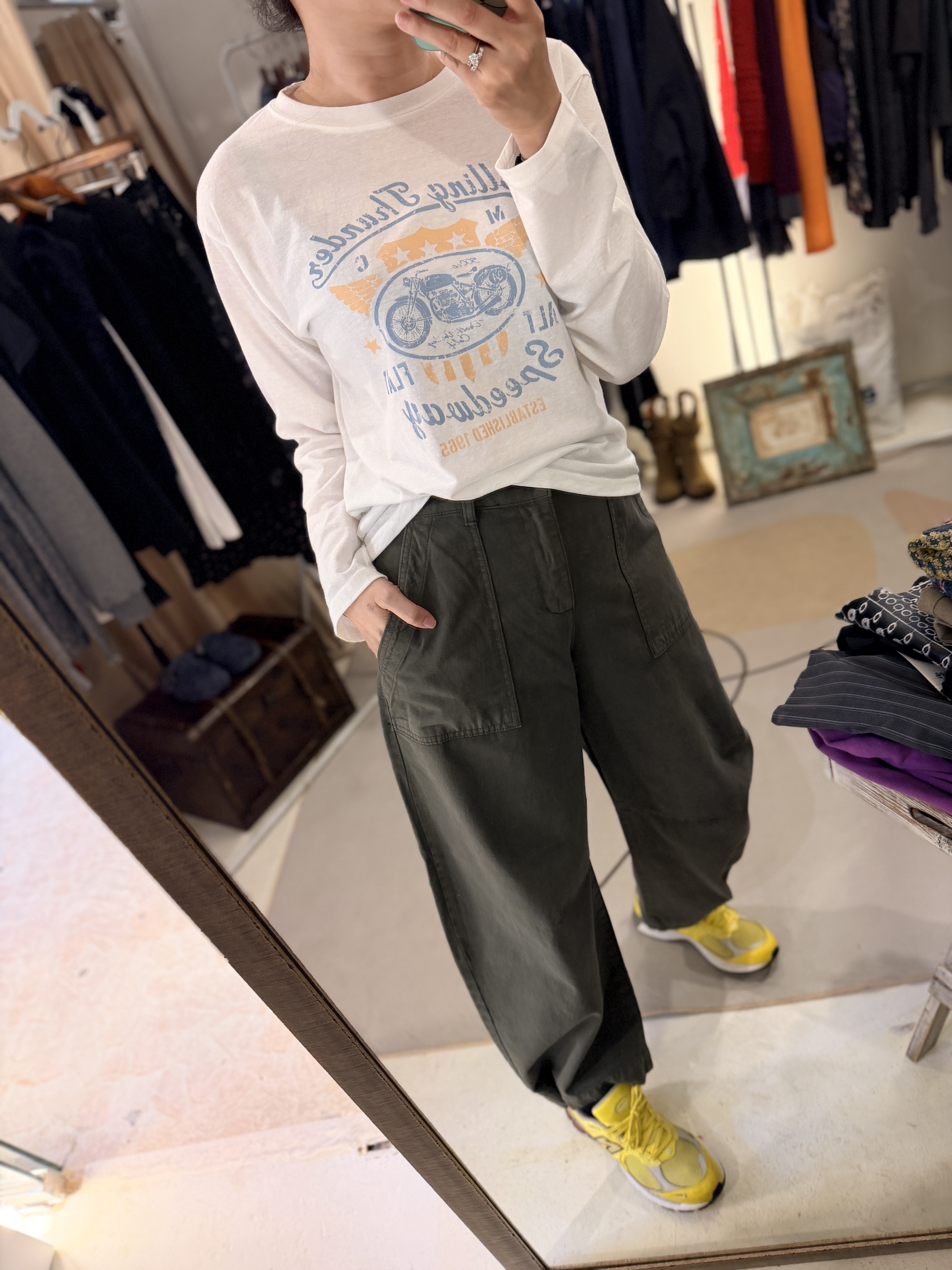Car printed tee