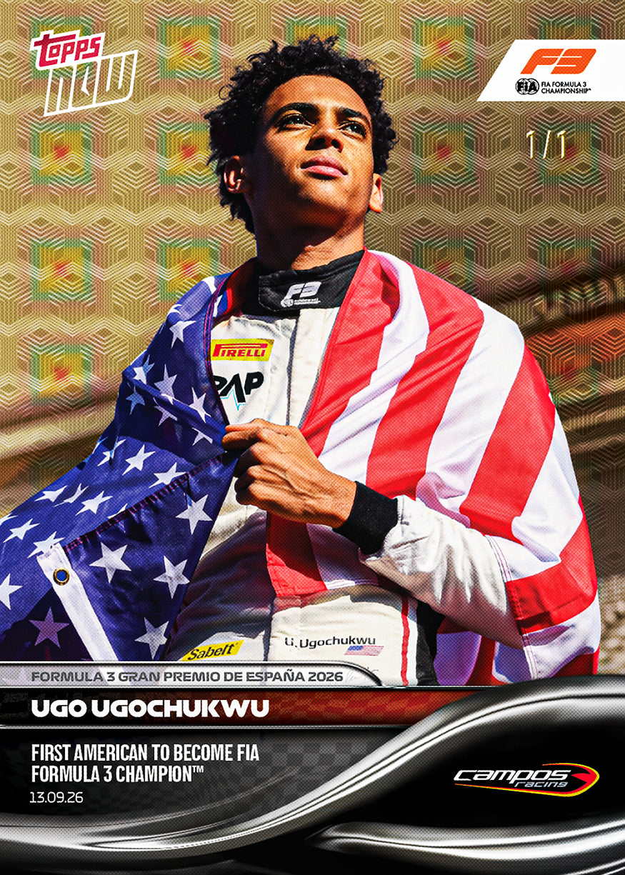 Ugo Ugochukwu - 2026 Formula 1® Topps NOW® #61【團購】