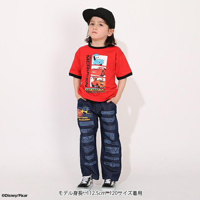 🆕【⭐訂購⭐】🌀 🇯🇵 日本直送 #Disney #Cars 配色袖口短袖T恤🌀[ELCA-0005][260311]