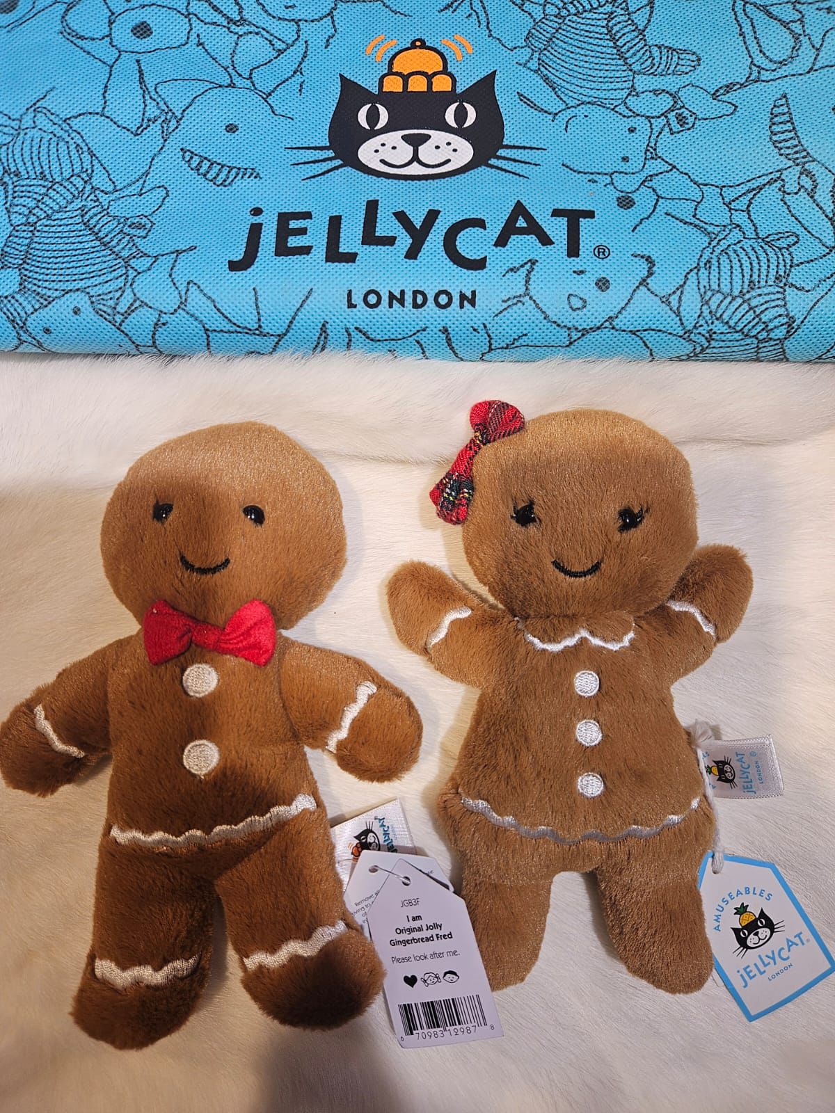 現貨Jellycat 薑餅人男/女 聖誕🎄優惠
