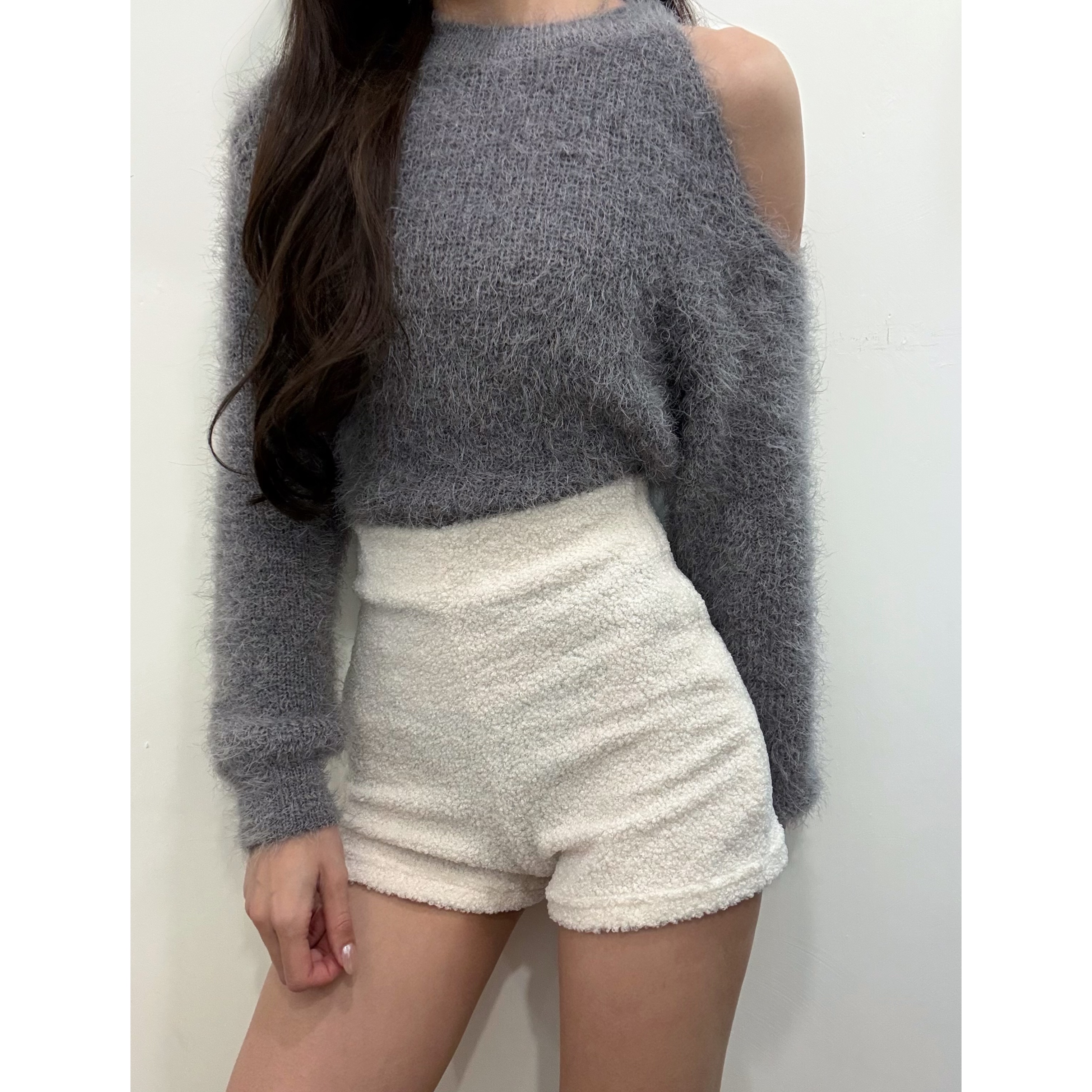 新品價及新年前收貨2月3號8PM截單💛《HIGH WAIST SHEARLING SHORTS》 2602C