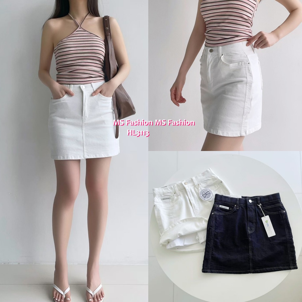 HL3113 韓國👖Howluk短身牛裙