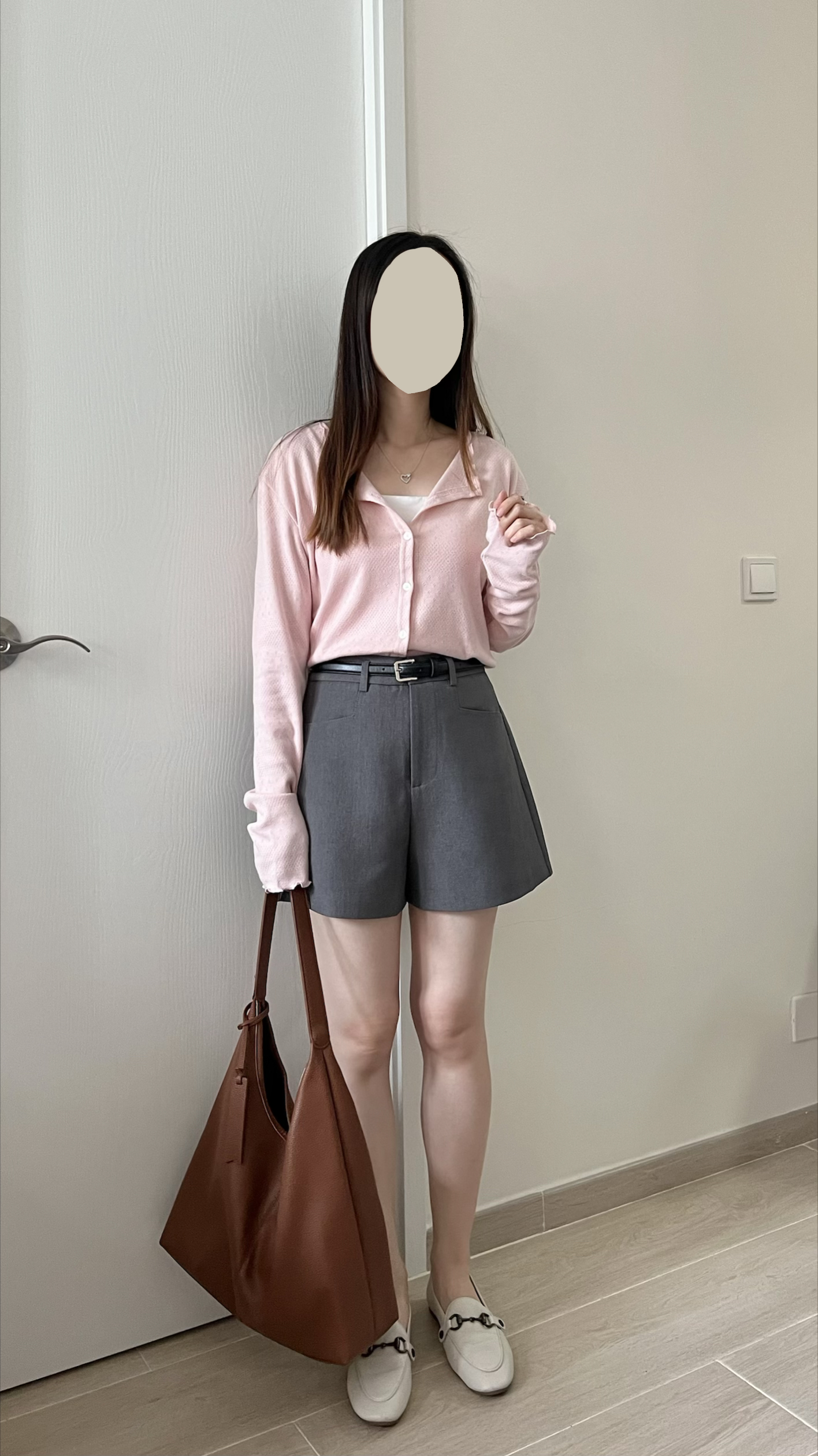 櫻花木耳邊上衣 溫柔斯文