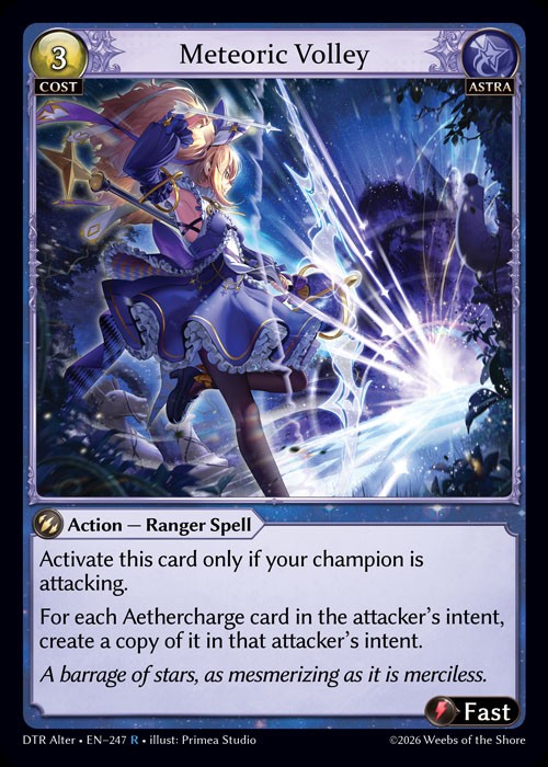 Meteoric Volley / DTR-Alter-247 (R)