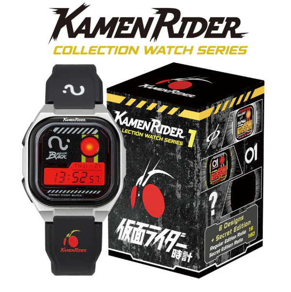 🧲預訂26年4月：幪面超人 Kamen Rider Collection Watch Series 1 盲盒 手錶（原盒6盒）