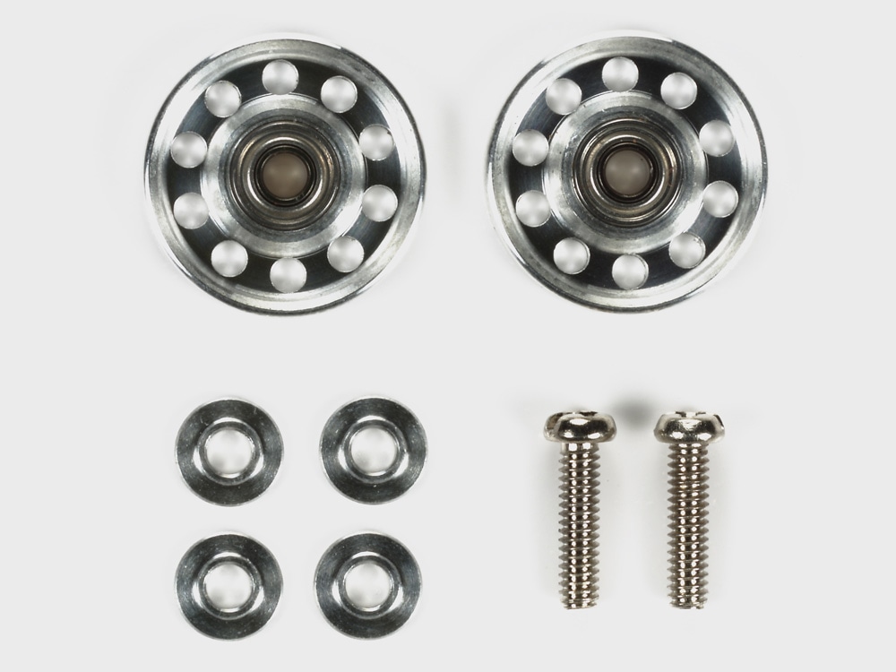 LIGHTWEIGHT 13mm ALUMINUM BALL-RACE ROLLERS (RINGLESS)