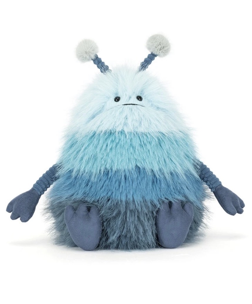 Jellycat Zumblebi Alien 藍色毛毛外星人