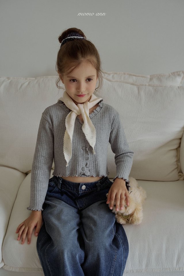 Momoann | Ribbed Cardigan(with Mom)