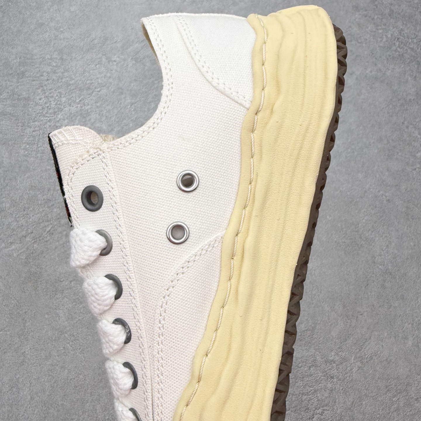 Maison Mihara Yasuhiro MMY "Hank" OG Sole Canvas Low-top Sneaker