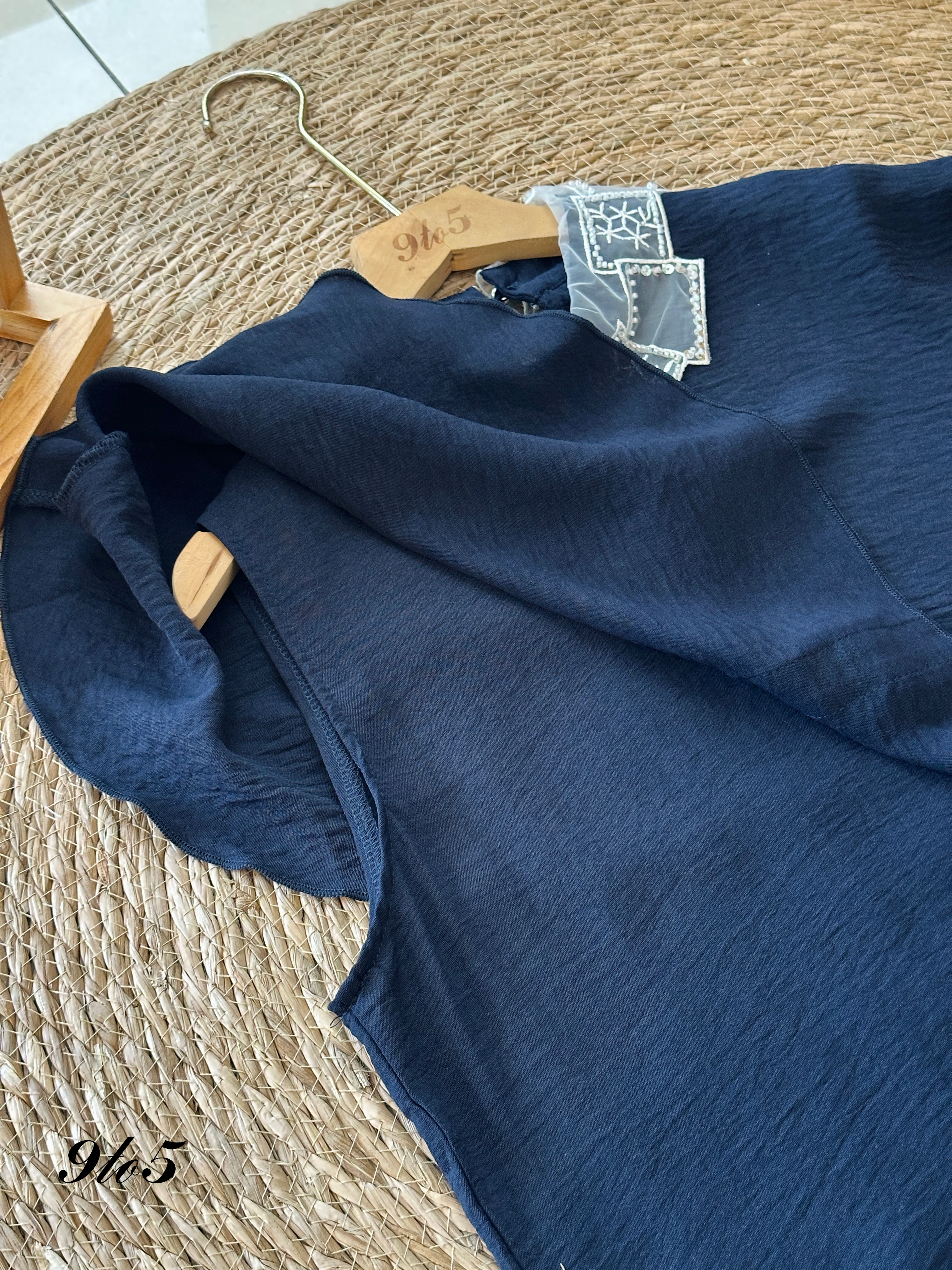 T3947 Peter Pan Blouse - 3 Colors