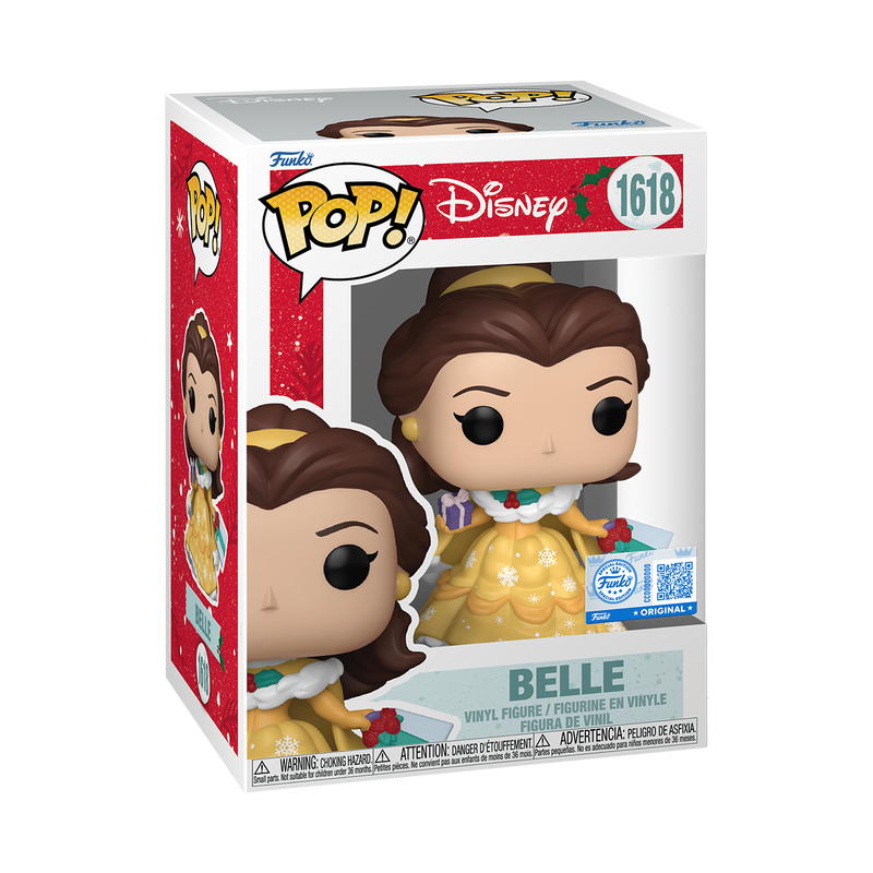 📦訂購 美國代購 Funko POP! Disney Belle (Winter Outfit) Figure 美女與野獸 貝兒 模型