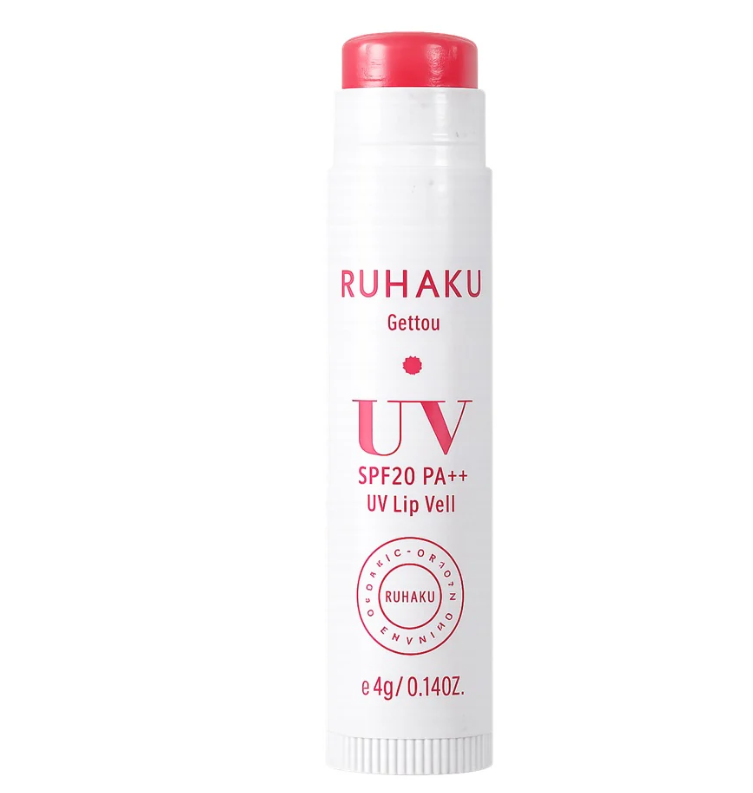 RUHAKU UV Lip Veil SPF 20 PA++ 沖繩防紫外線潤唇膏 4g
