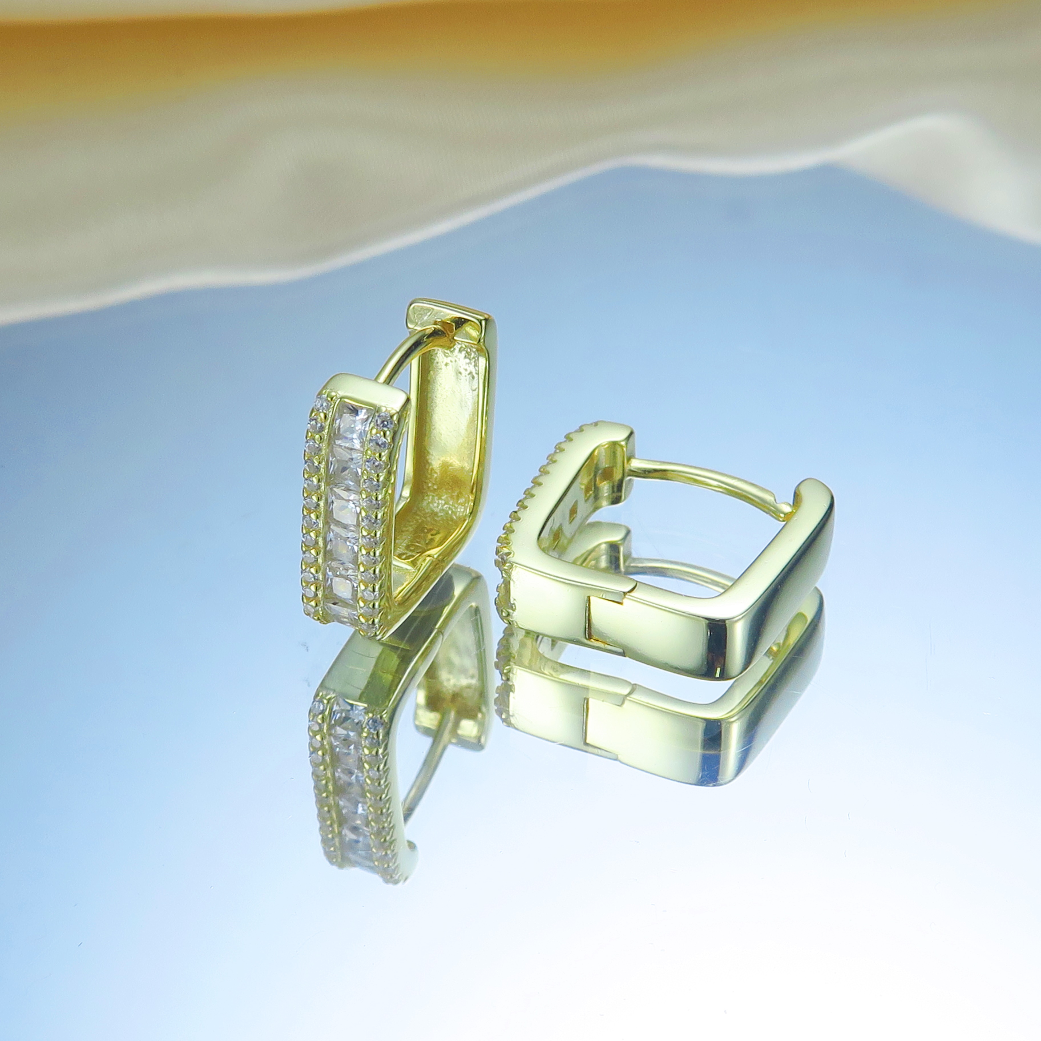 NO.E14   925純銀耳環  內徑約11mm 