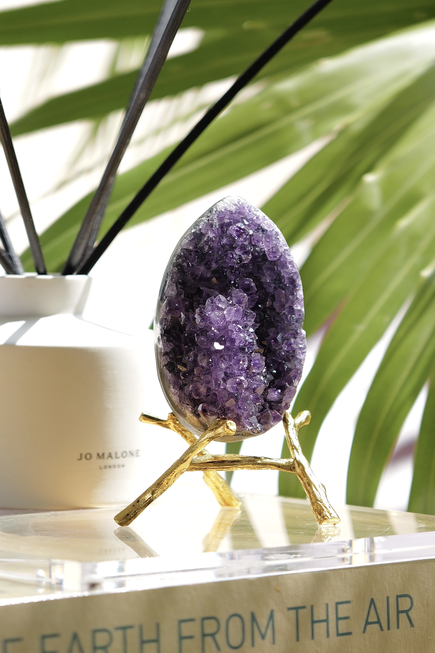 ༒ 10cm 紫水晶 晶牙蛋༒ AM.5002C2JGAA8-RA27*5EN