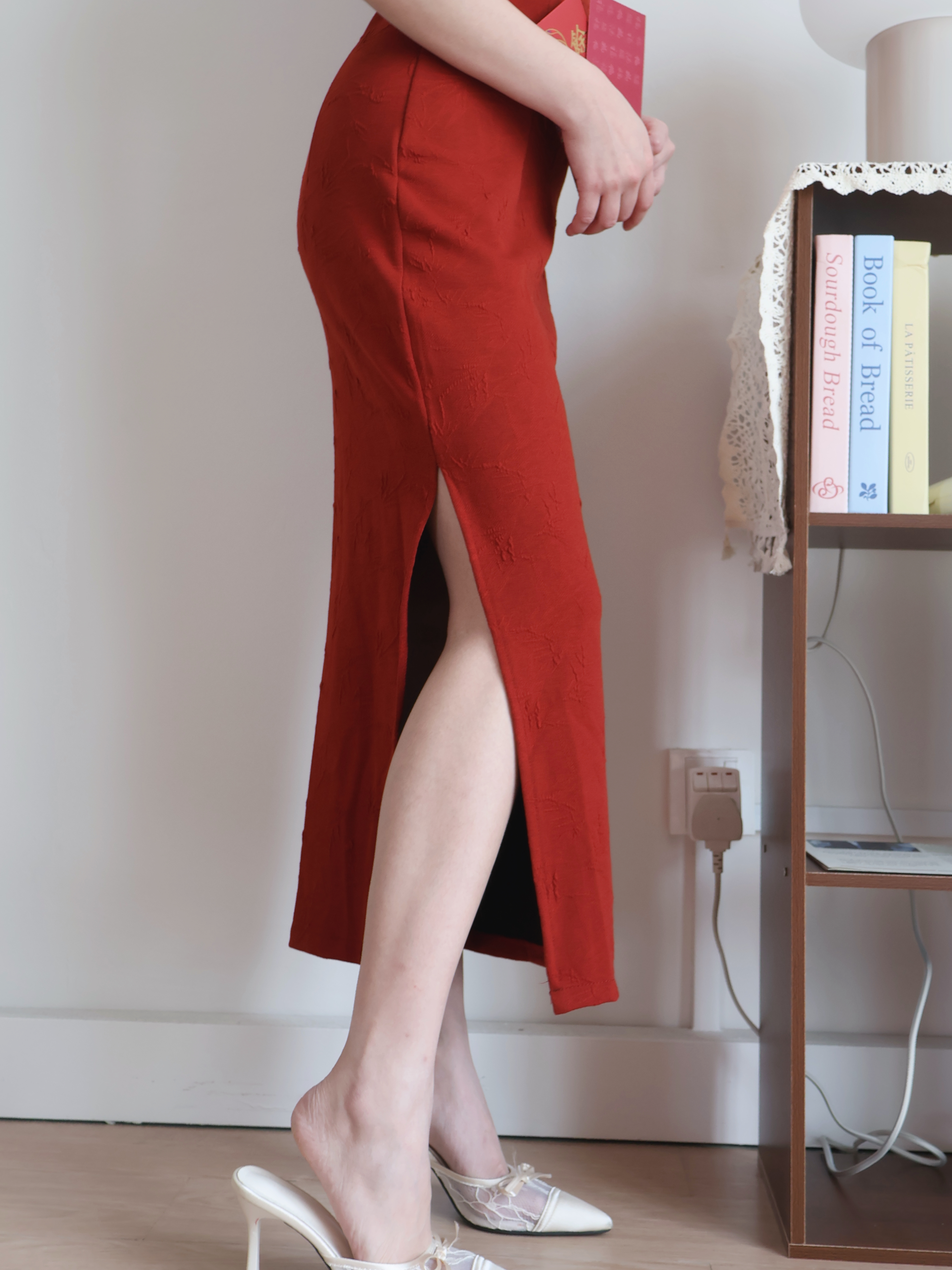 Leya Maxi Dress | Red