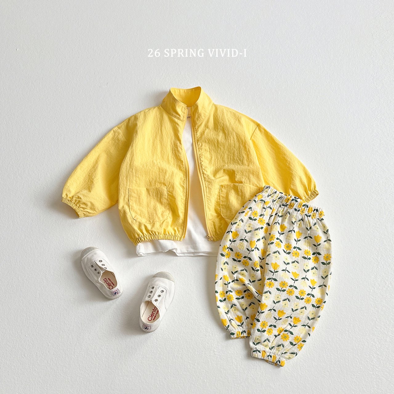 🌸預訂 韓國直送🌸🇰🇷VIVIDI四色口袋高領開襟拉鍊外套