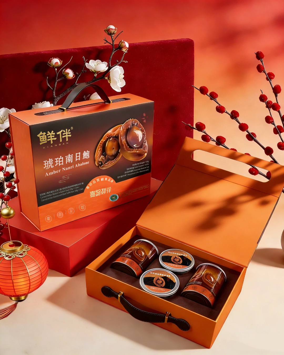 琥珀鮑魚雙味臻選禮盒