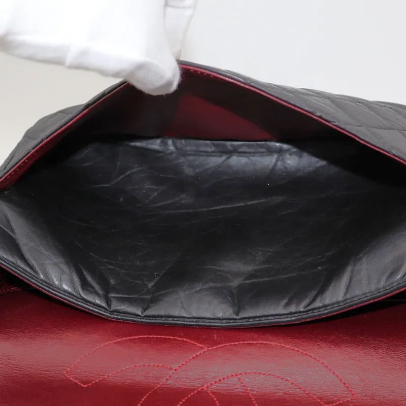 Chanel Matelasse 2.55 Maxi Double Flap Double Chain Shoulder Bag