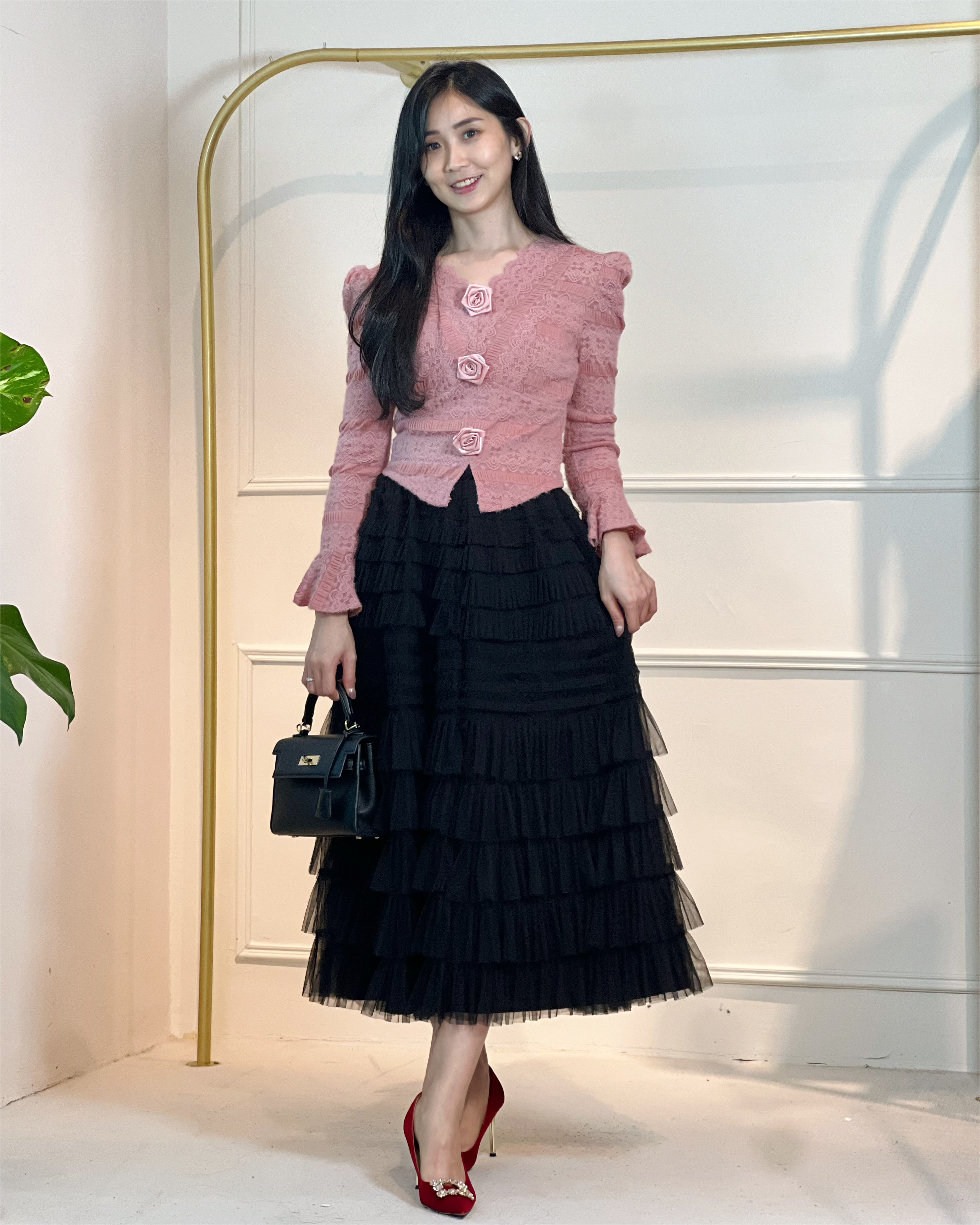 5077 Isabella Layered Tulle Skirt