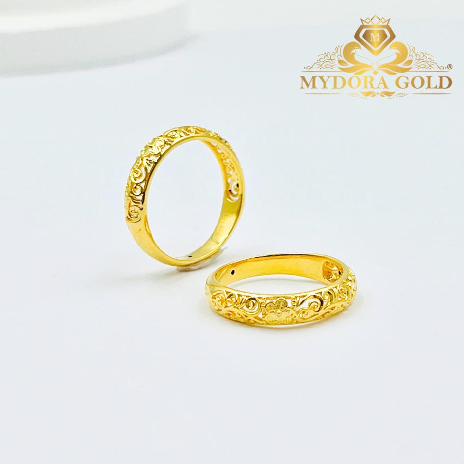 MYDORA Cincin Mini Kuntum Jawa (5G) l EMAS 916/22K