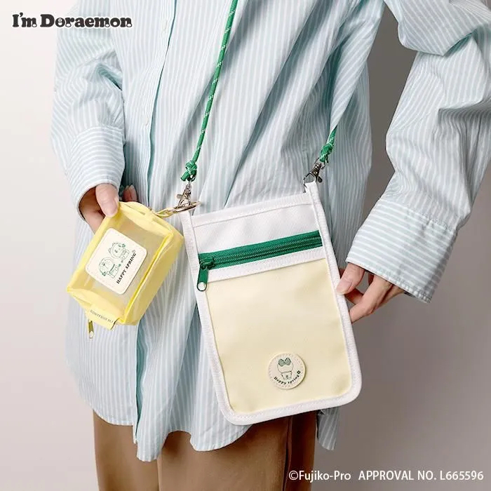 [訂購] 多啦A夢掛扣袋 小物袋 Doraemon生活 Pouch｜四葉草系列