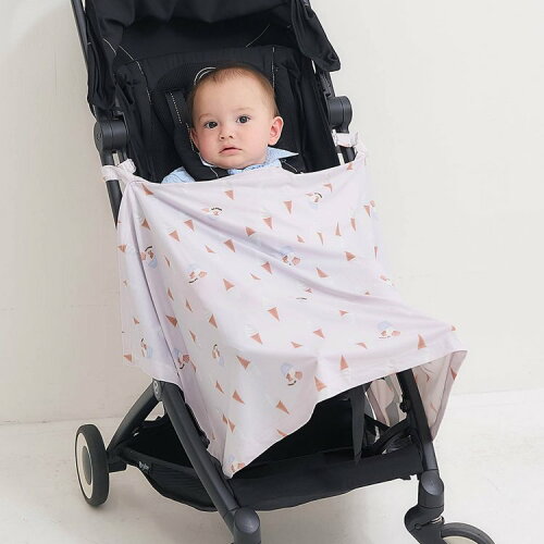 🆕【⭐訂購⭐】🌀 🇯🇵 日本直送 多功能 防UV 披肩/嬰兒被/嬰兒車罩/背帶罩［2款選］🌀 [ELDD-0076][260508]