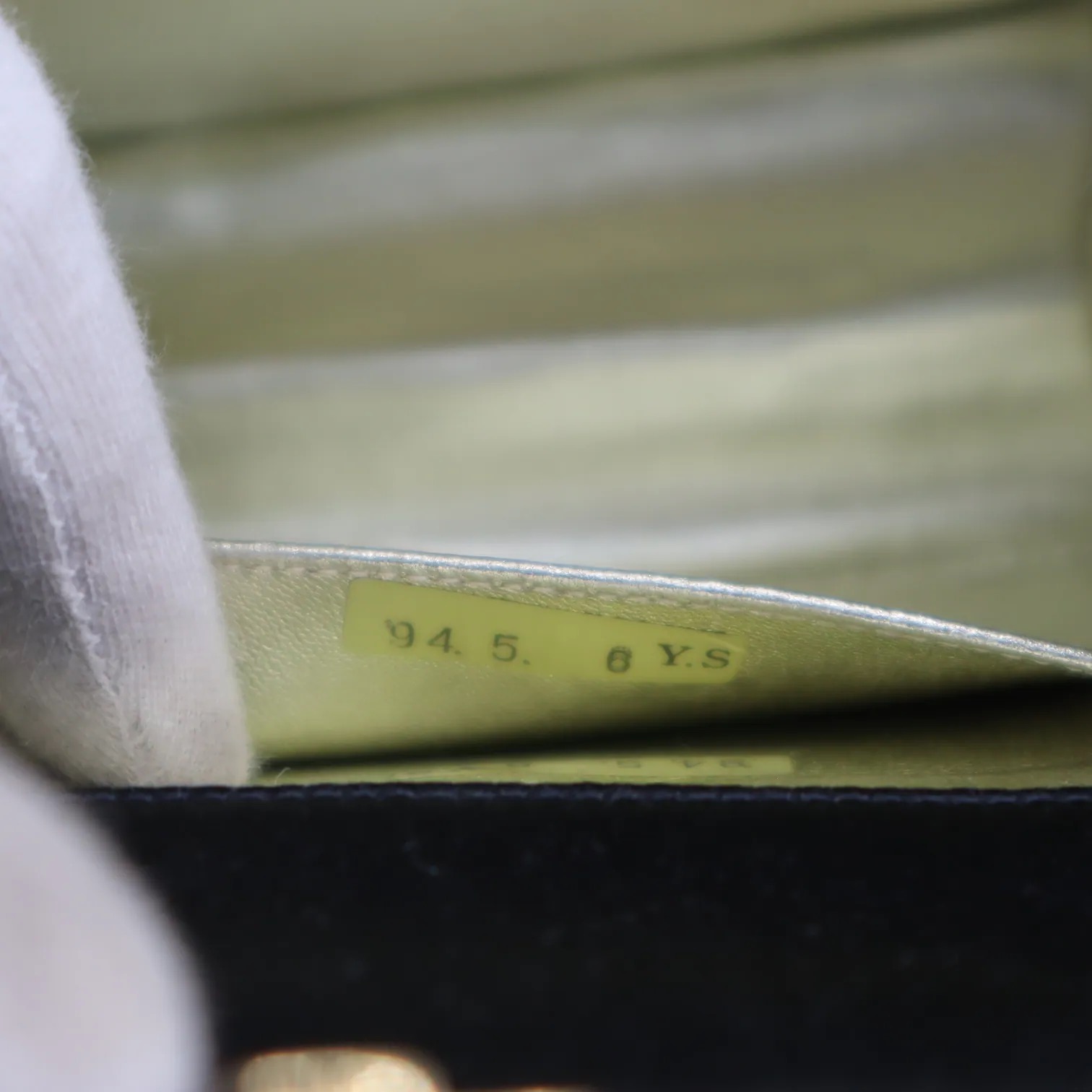 Chanel Vintage Satin Bow Evening Bag