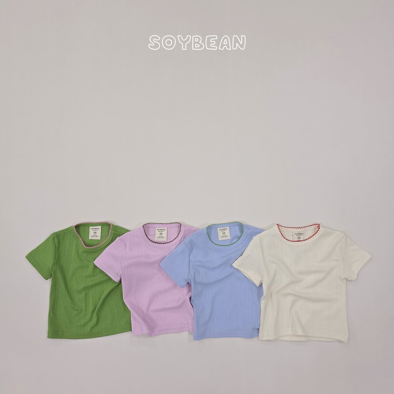 Soybean | soft T(Ivory M90-100/L100-110/Blue L100-110) 