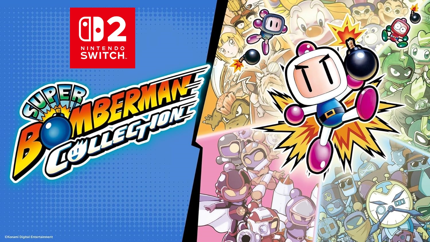【預售 27/8】SW2 超級炸彈人合集【限定版】Super Bomberman Collection【Limited Edition】中/英/日文  (日文封面) PO0442