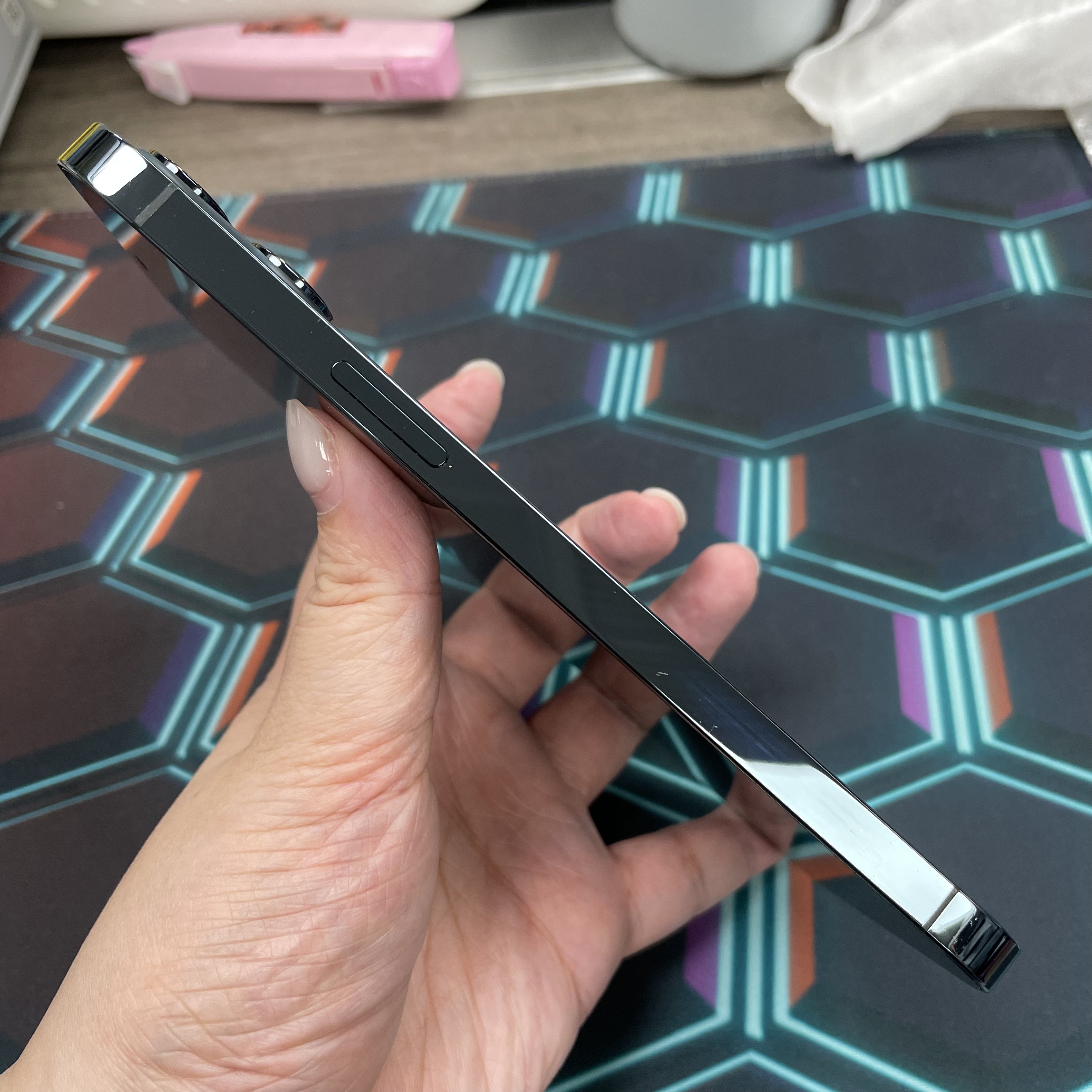 *6668 12 Pro max 勁靚機 128GB 電79 藍色 blue