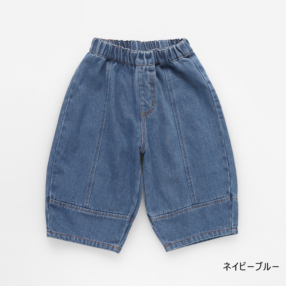 🆕【⭐訂購⭐】 🇯🇵日本直送🌀男/女童 繭型 七分牛仔褲［2款選］🌀[ELHA-0071][260918]