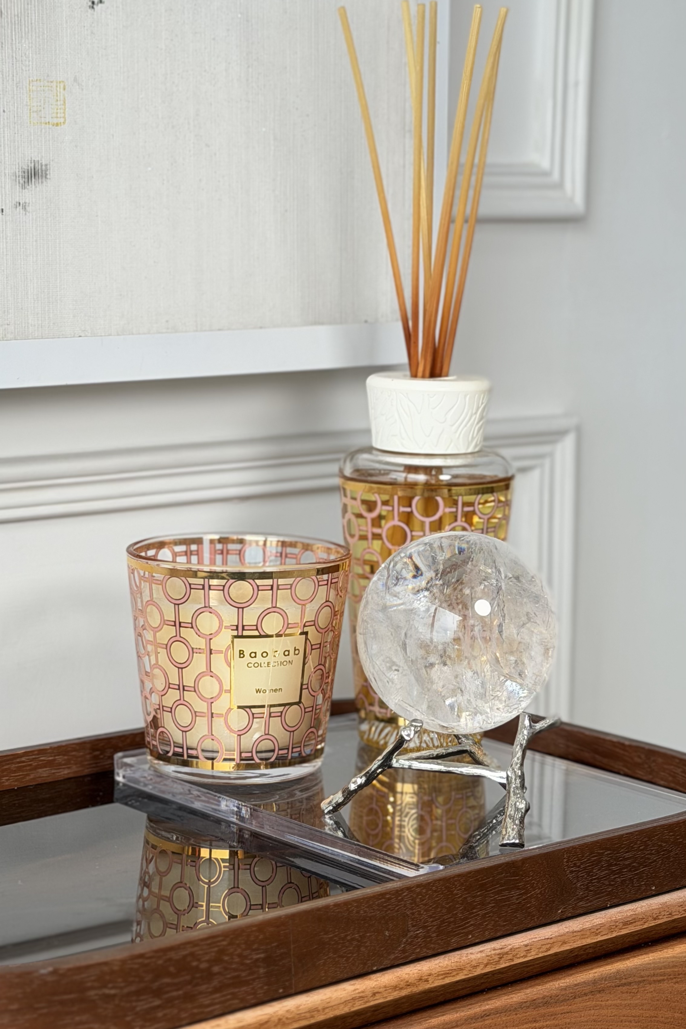  ༒7.6cm 白水晶球༒ CQOO66C66G626-RA10*6As