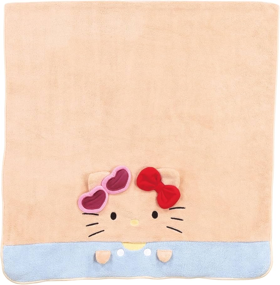日本版Sanrio黑皮系列 吸水速乾 大浴巾 120×60 cm