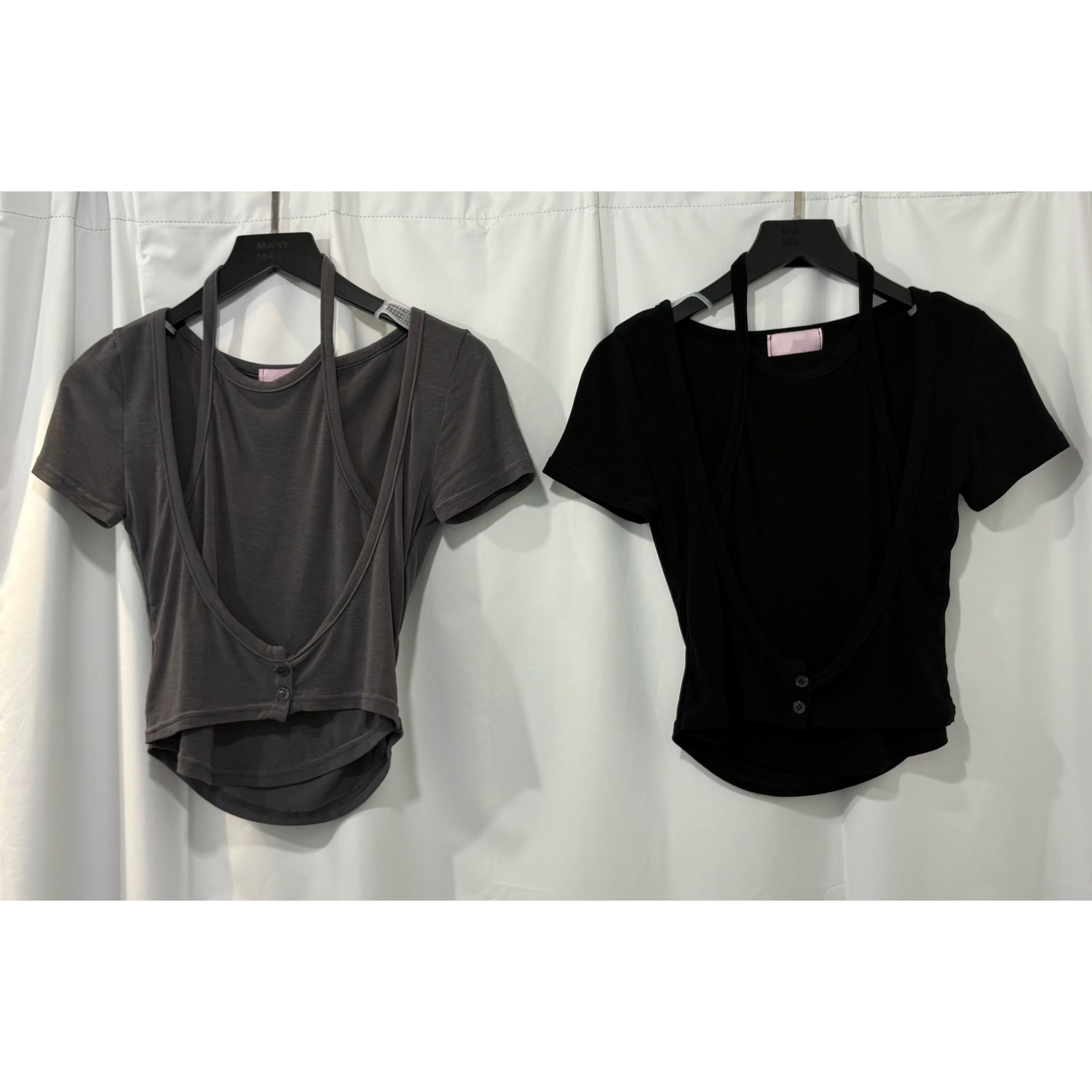 新品價6月23截🤍2606L《CUTOUT 2-PIECE CROP》