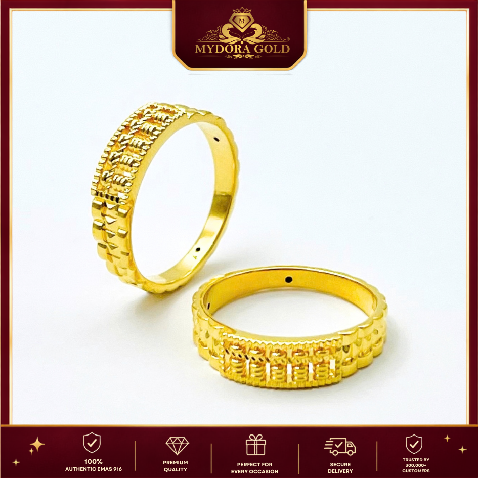 MYDORA EMAS 916 Cincin Sempoa Lexendra (5G) l EMAS 916/22K