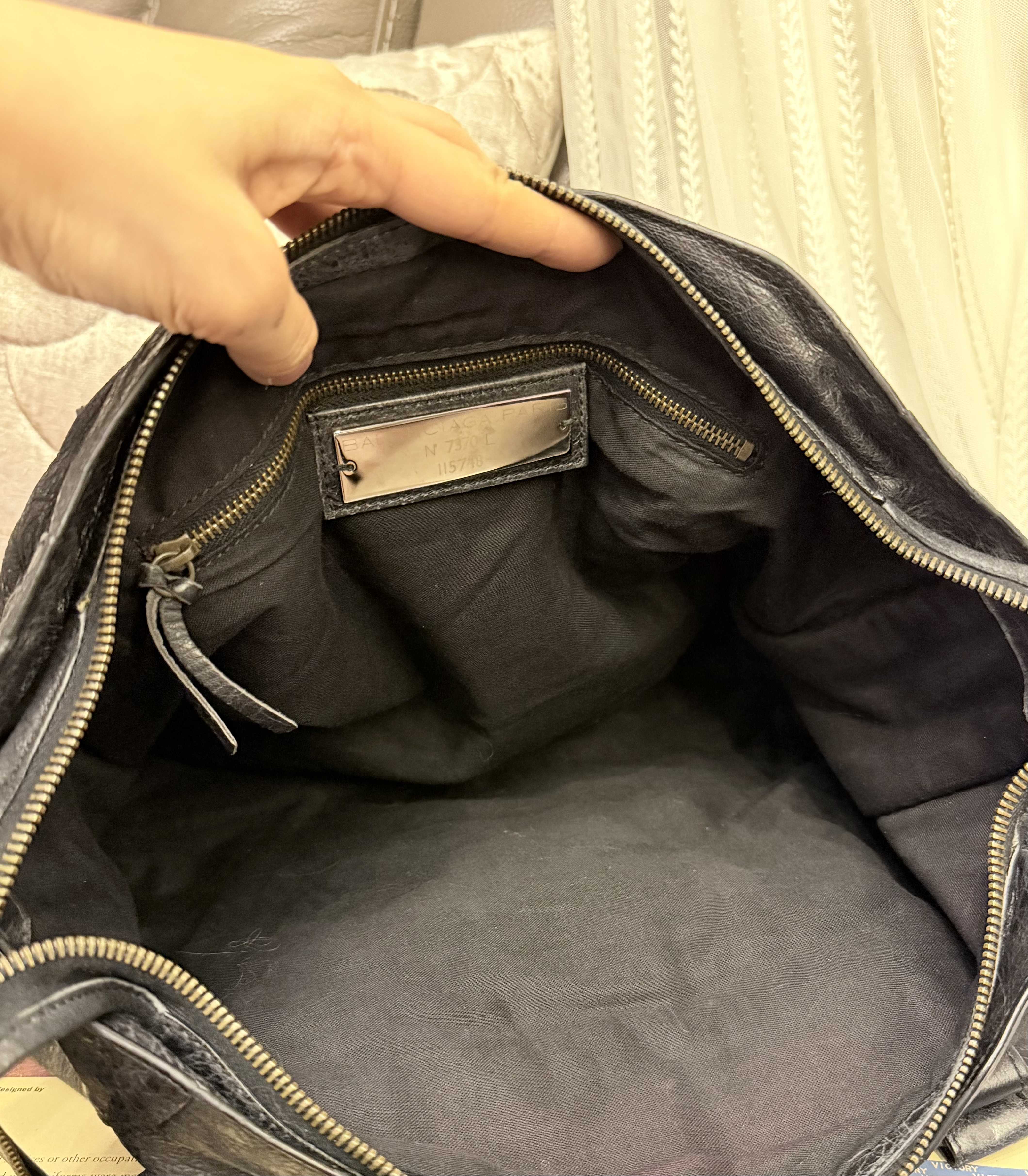 Balenciaga giant 12 black classic city 