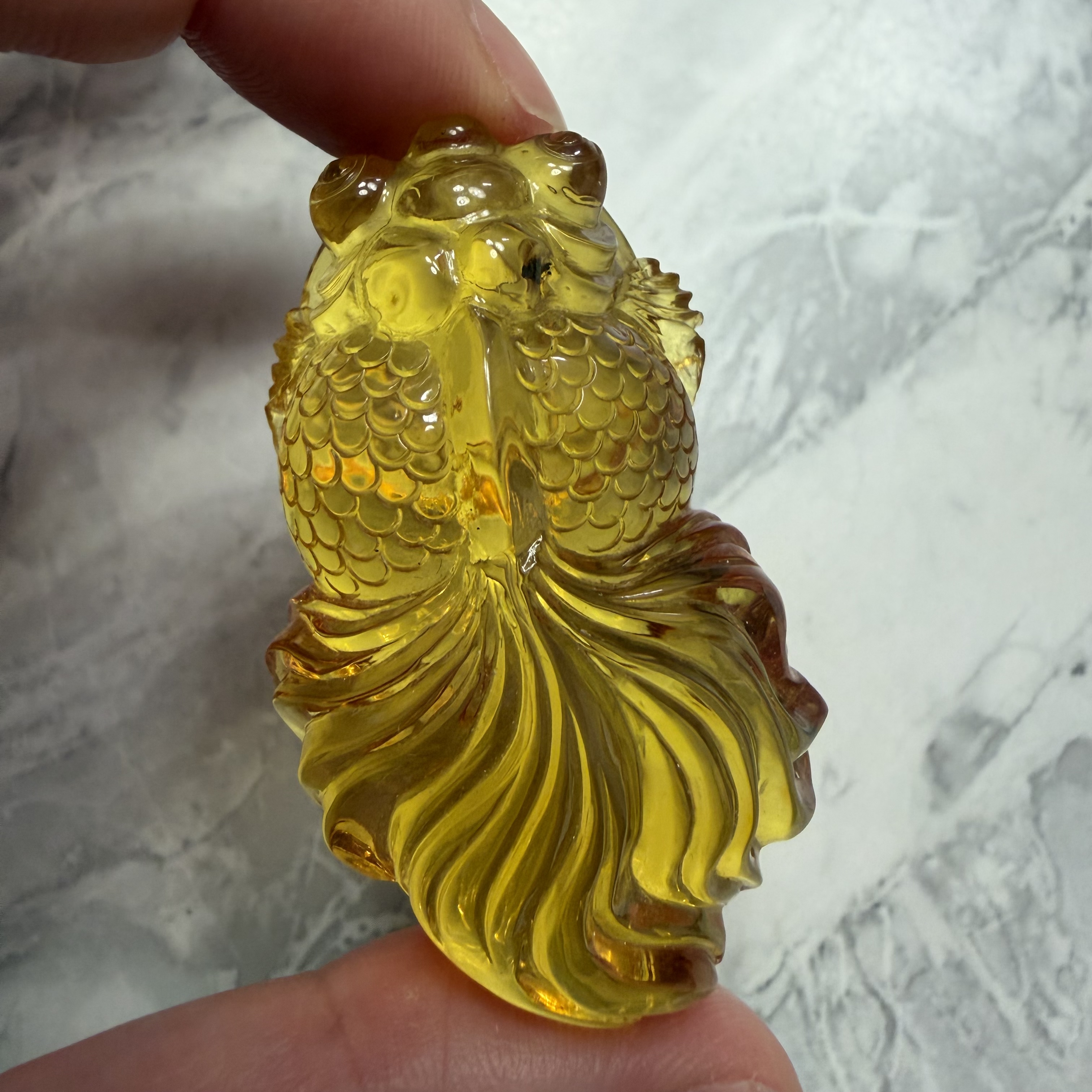 ［閉店一口價］墨西哥藍珀金玉滿堂年年有餘