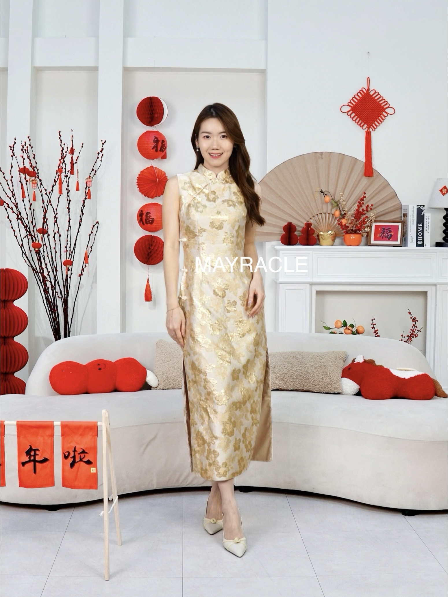 [PRE-ORDER] CNY 2027 Wang (旺) Cheongsam