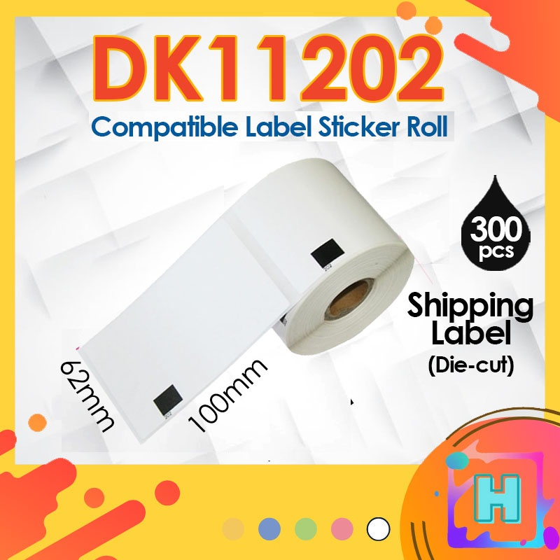 62mm Dk11202 Dk22205 Dk22113 Dk22606 Dk22251 compatible dk roll Label QL800 QL820NWB Sticker 22205 22251 22113 11202