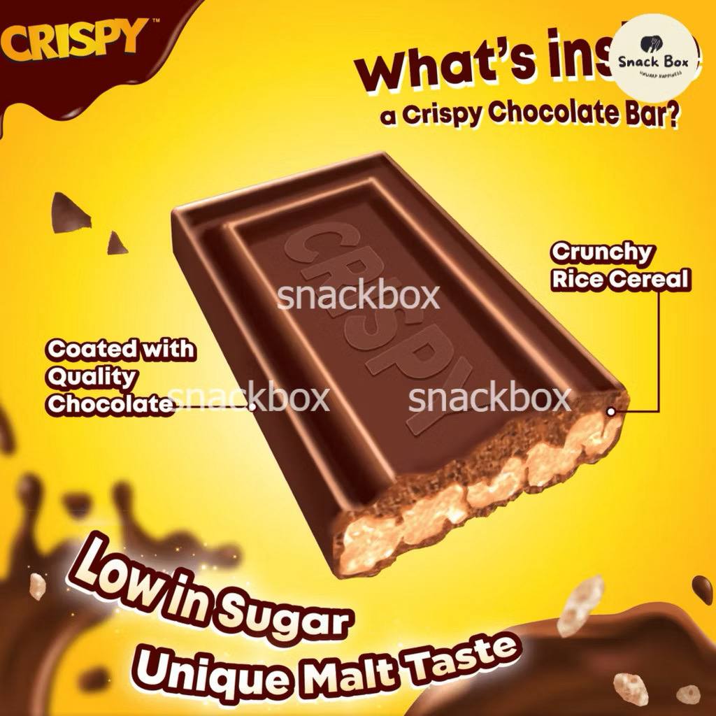 10/20/40 pcs Crispy Chocolate Original