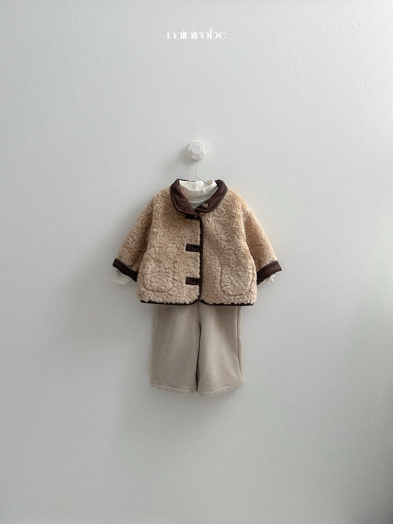 Mnirobe | Reversible suede jacket