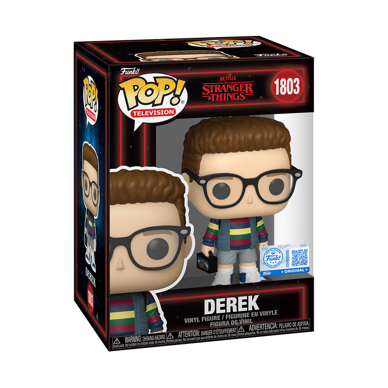 📦訂購 美國代購 Funko POP! STRANGER THINGS Derek Turnbow Figure 怪奇物語 模型