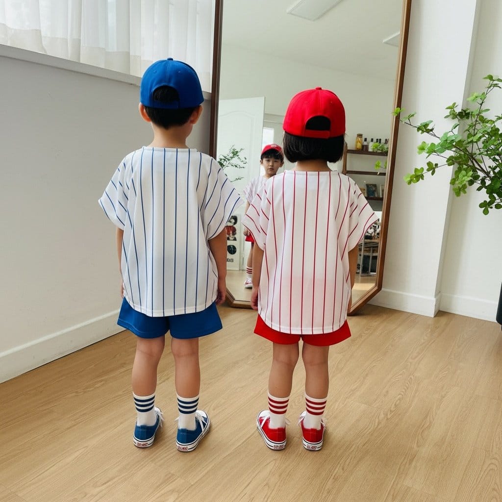 【預訂】韓國直送 直紋圖套裝