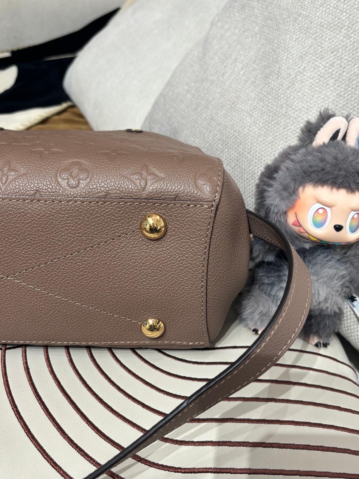 Lv montaigne bb empreinte calfskin 100%Authentic,98%new ✅key lockpad✅strap✅dust bag  