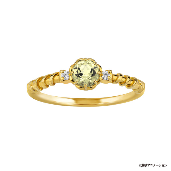 小魔女DoReMi 甜美波龍 造型 戒指 18K Coating Ring｜Ojamajo Doremi X tufave 飾品系列【預購】(26D79-P)