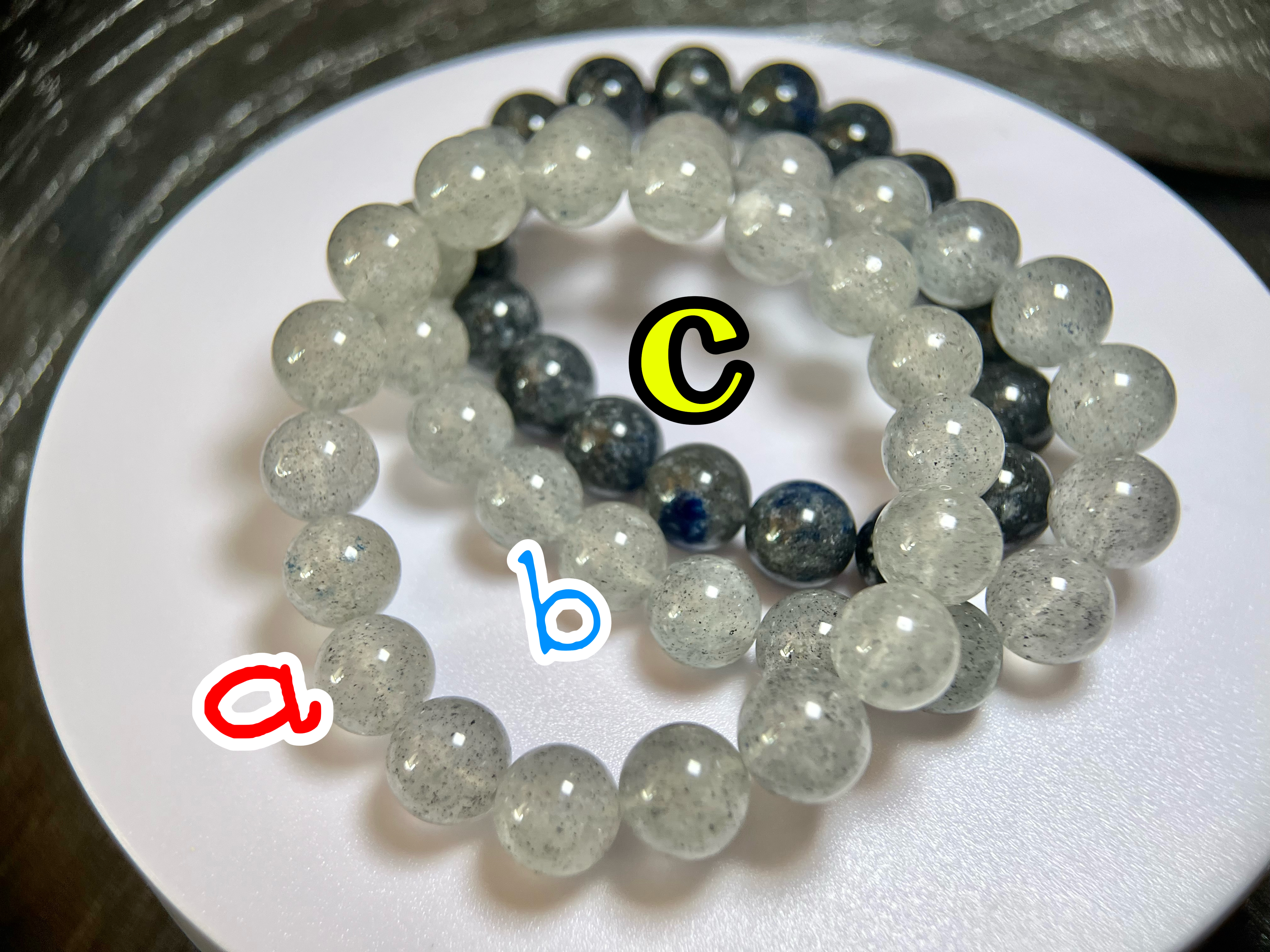 29B153手鏈｜藍草莓｜直徑11 mm