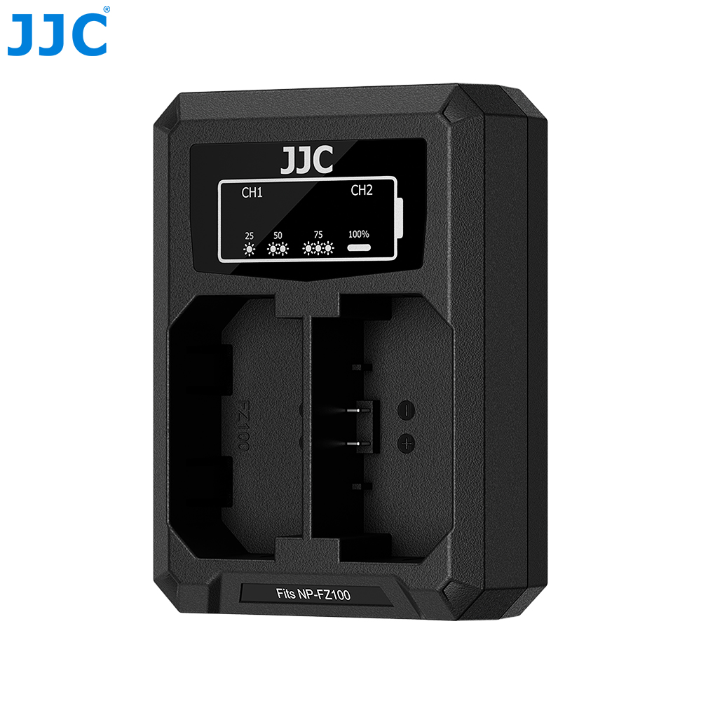 JJC USB Dual Battery Charger For SONY NP-FZ100 (DCH-FZ100TC)